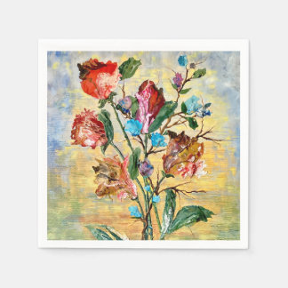 Floral Party Napkins