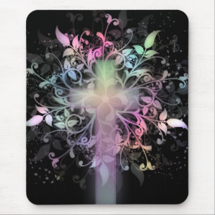 Floral Pastel Mouse Mat