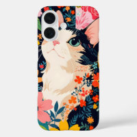 Floral Patchwork Cat