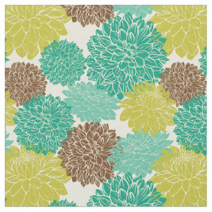 Floral Pattern 10 Fabric