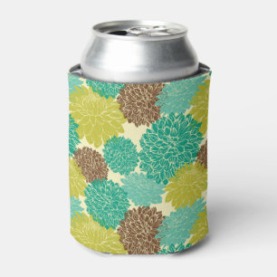 Floral Pattern 12 Can Cooler