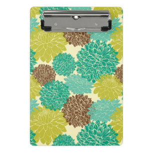 Floral Pattern 12 Mini Clipboard