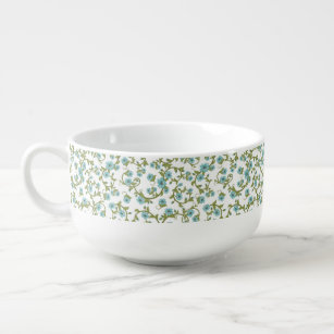 Floral Pattern 12 Soup Mug