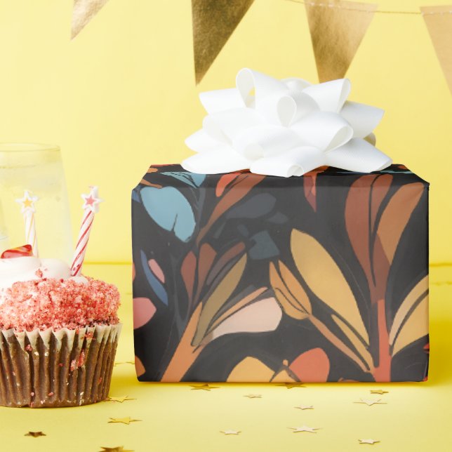 Floral Pattern 12 | Wrapping Paper (Birthday Party)