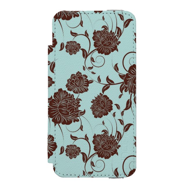 Floral Pattern 13 Incipio iPhone Wallet Case (Folio Front)