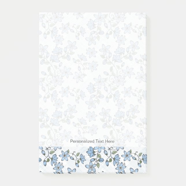 Floral pattern 2 2 post-it notes (Front)