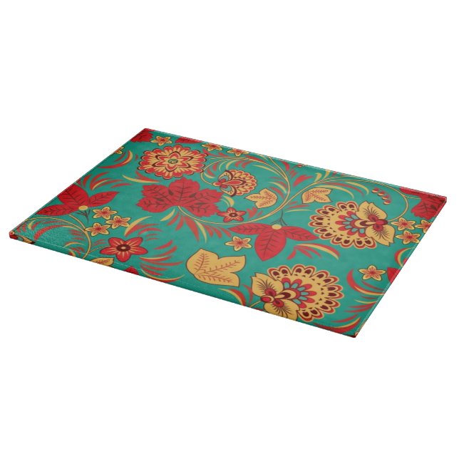 Floral pattern 2 3 cutting board (Corner)