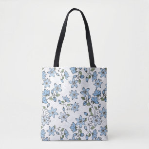 Floral pattern 2 3 tote bag