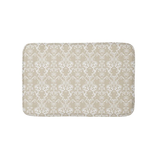 Floral Pattern 2 Bath Mat (Front)