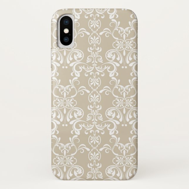 Floral Pattern 2 Case-Mate iPhone Case (Back)
