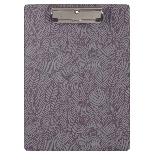 Floral Pattern 2 Clipboard (Front)