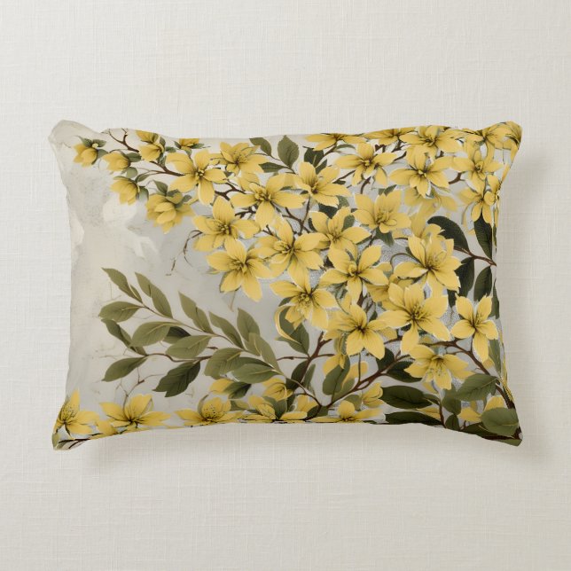 Floral Pattern 2 |  Decorative Cushion (Front)