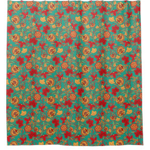 Floral pattern 2 shower curtain