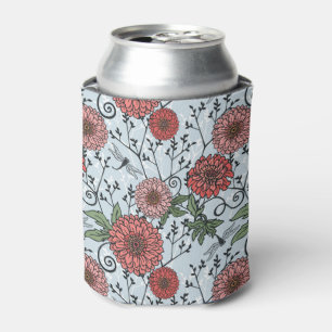 Floral pattern 3 can cooler