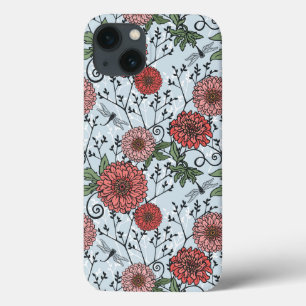 Floral pattern 3 iPhone 13 case
