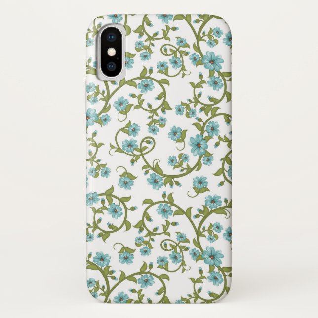 Floral Pattern 3 Case-Mate iPhone Case (Back)
