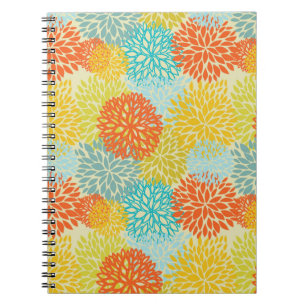 Floral pattern 3 notebook