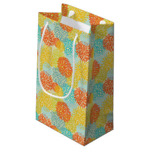Floral pattern 3 small gift bag