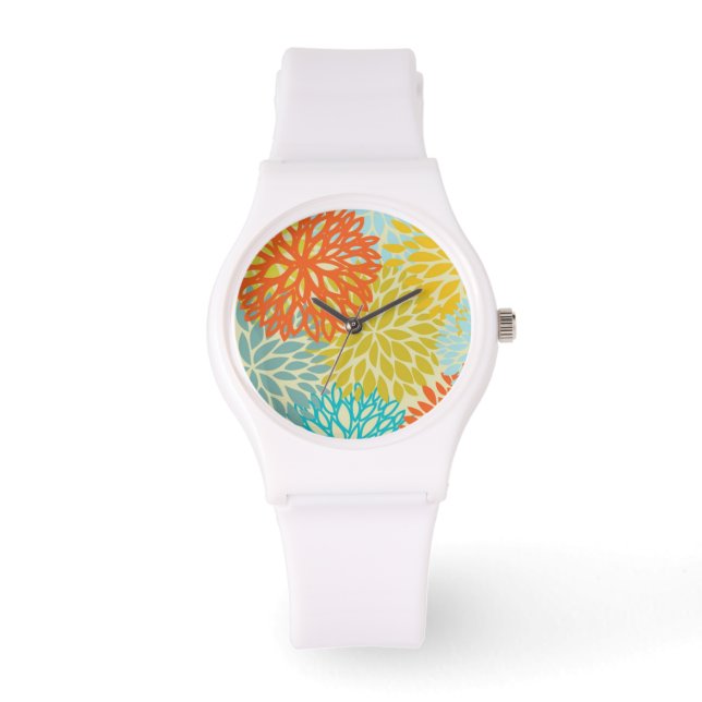 Floral pattern 3 watch (Front)