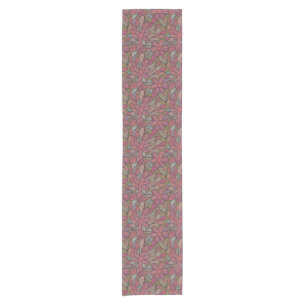 Floral pattern 4 3 short table runner