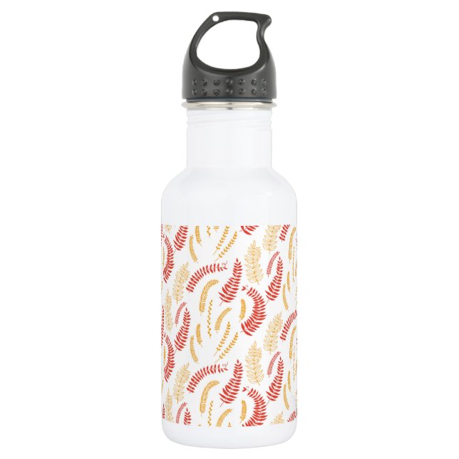 Floral pattern 532 ml water bottle (Front)