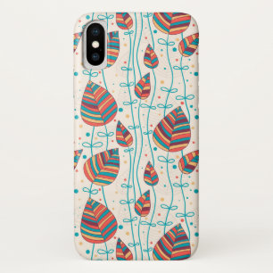 Floral pattern 5 2 iPhone x case