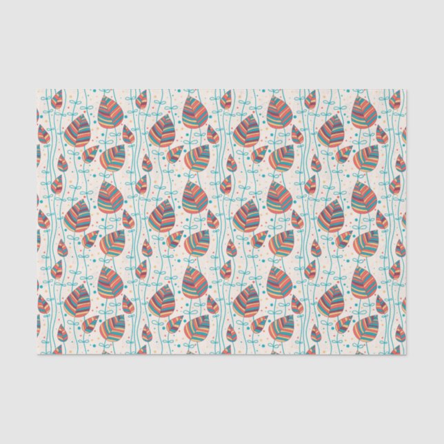Floral pattern 5 2 tissue paper (Front)
