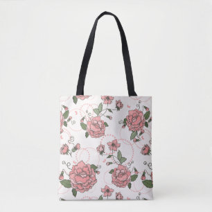 Floral pattern 5 2 tote bag