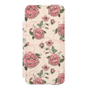 Floral pattern 5 incipio watson™ iPhone 5 wallet case