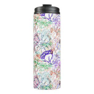 Floral Pattern 5 Thermal Tumbler