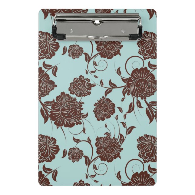 Floral Pattern 8 Mini Clipboard (Front)