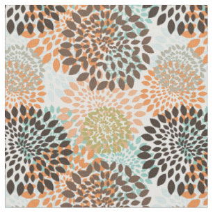 Floral Pattern 9 Fabric