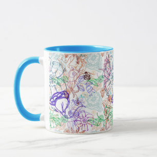 Floral Pattern 9 Mug