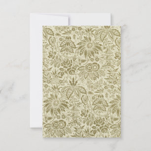 Floral Pattern Antique Damask Paisley