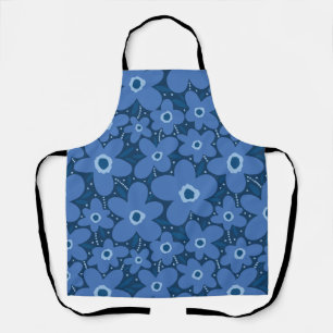 Floral pattern apron