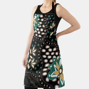Floral Pattern Apron