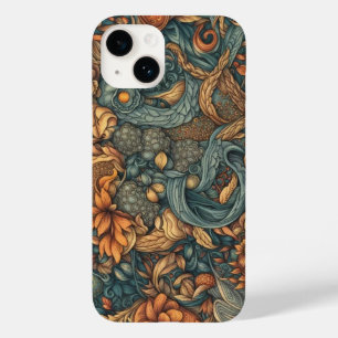 Floral Pattern Art Print - Nature Decor Case-Mate iPhone 14 Case