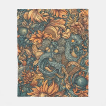 Floral Pattern Art Print - Nature Decor