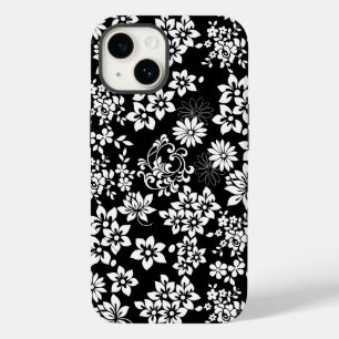 Floral pattern.b Black BG Case-Mate iPhone 14 Case