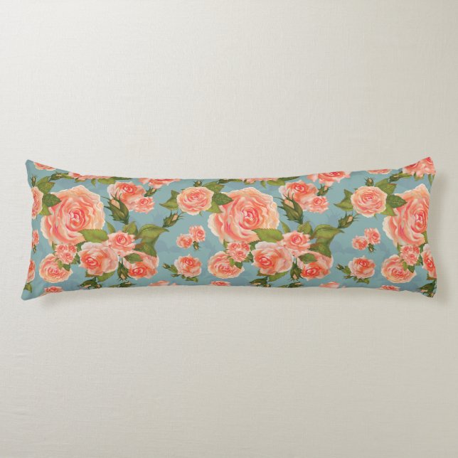 Floral Pattern Body Cushion (Front)
