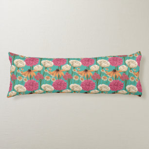 Floral Pattern Body Cushion