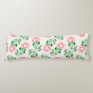 Floral Pattern Body Cushion