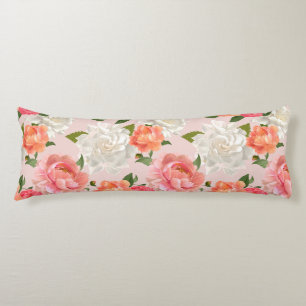 Floral Pattern Body Cushion