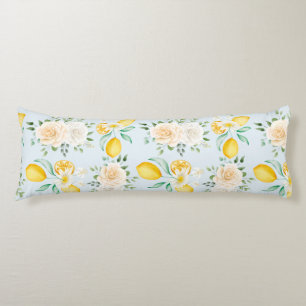 Floral Pattern Body Pillow