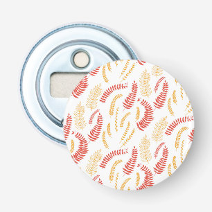 Floral pattern bottle opener