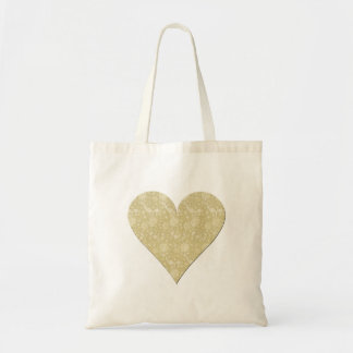 Floral Pattern by William Morris into Heart - Bag