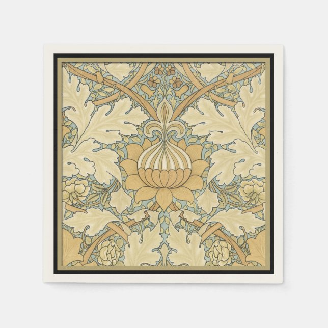 Floral Pattern by William Morris - Paper Napkins (Front)