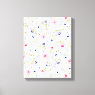 Floral Pattern Canvas Print