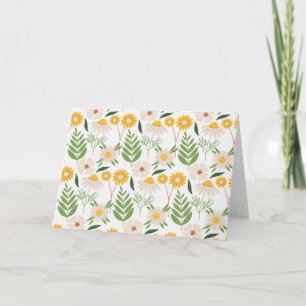 Floral Pattern Card