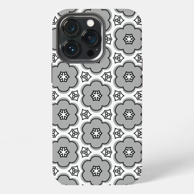 Floral Pattern Case-Mate iPhone Case (Back)